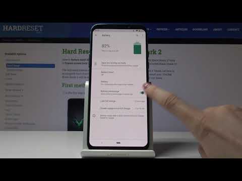 How to Enable Battery Percentage in XIAOMI Black Shark 2?