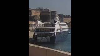 MV Clio in Valletta #cruiseship #luxurycruiseship #yacht #vallettamalta #travel