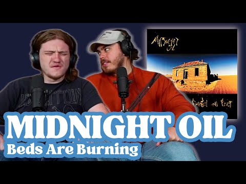 Beds are Burning -  Midnight Oil | Andy & Alex FIRST TIME REACTION!