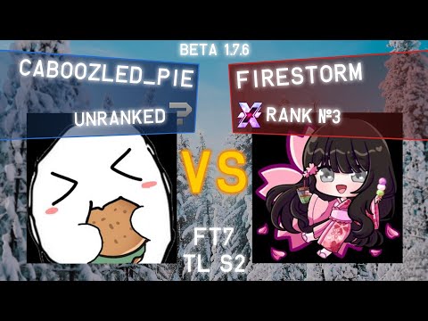 TETR.IO - Caboozled_Pie (Unranked) vs. Firestorm (Rank #3) - TETR.IO High Level Replays