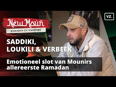 Mounir breekt tijdens gesprek met Driess Saddiki