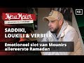 Mounir breekt tijdens gesprek met Driess Saddiki