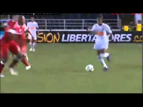 Santos 3 x 1 Internacional - 2º Gol do Neymar - Copa Libertadores da América 2012 [07/03/12]