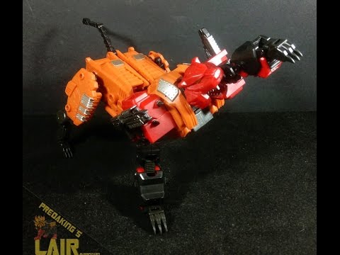 Transformers Mastermind Creations MMC R06 Tigris Feral Rex Spanish Español