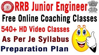 RRB JE Online Coaching Classes in telugu Free Online Video Tests Study Material CBT Exam Preparation