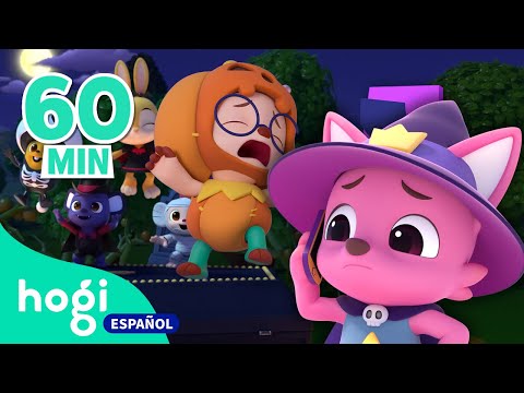 Cinco Monstruos Saltando en la Tumba y Más | Canciones Infantiles | +Mix | Hogi en español