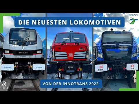 These are the newest locomotives that will be hitting the tracks in the coming years! | InnoTrans 22