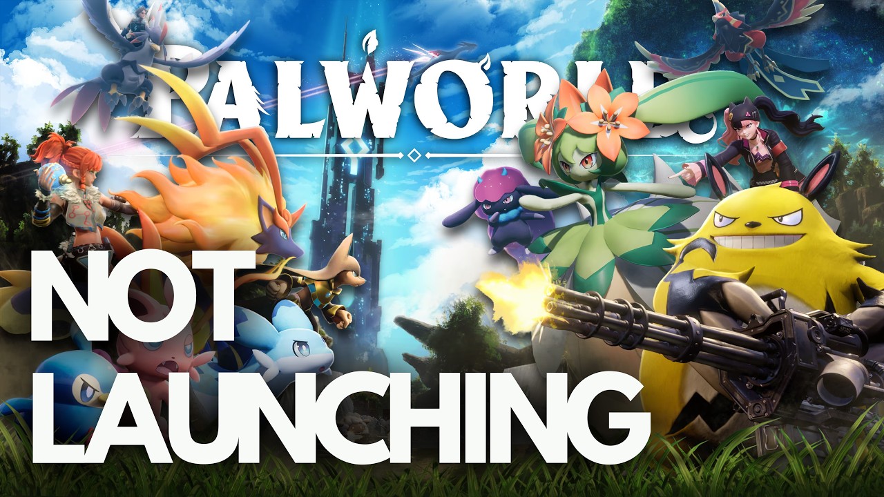Palworld 1.0 Not Launching/Crashing/Startup Crash/Not Loading/Freezing/Black Screen PC Steam FIX🎮🔥