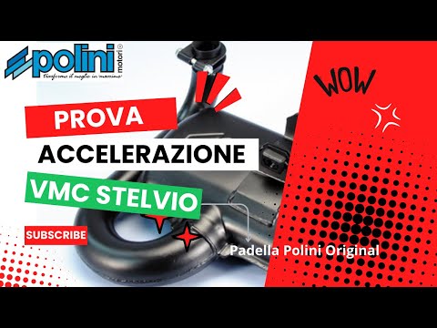 Test 3a marcia VMC 177 Stelvio con Polini original