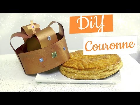 activité manuelle Couronne galette des rois DIY