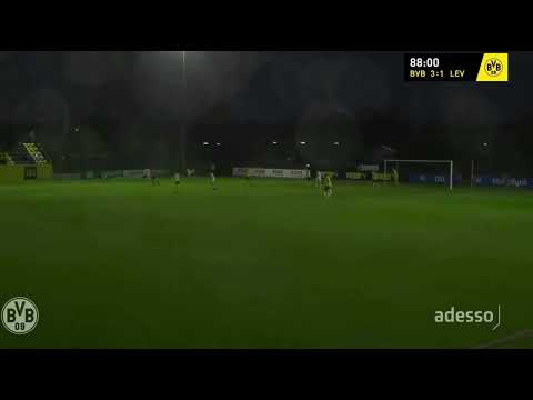 Jardell Kanga vs. Borussia Dortmund U19 (04/02/2022)  |  Bayern Leverkusen Debut