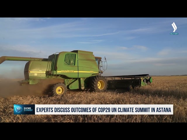 Experts discuss outcomes of COP29 UN climate summit in Astana