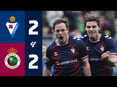 SD Sociedad Deportiva Eibar 2-2 Real Racing Club d...