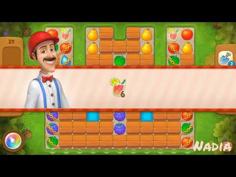 Gardenscapes Level 29. No Boosters used