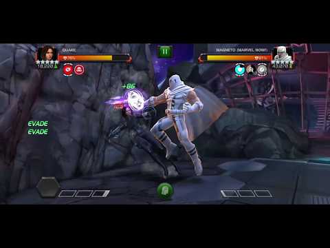 Mcoc 5 Star Rank 5 Quake vs V3 1.1 Magneto Boss Fun