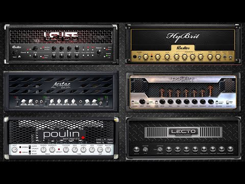 POULIN METAL AMP SHOOTOUT without FX and EQ