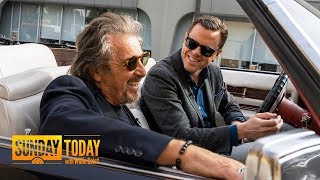 Watch Willie’s Full Interview With Al Pacino Driving Around In A Cadillac | TODAY video