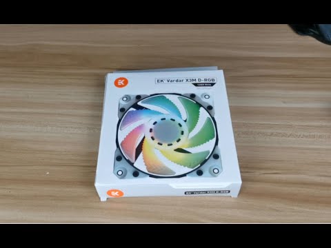 EK Vardar X3M 120ER D RGB 500 2200rpm Branco