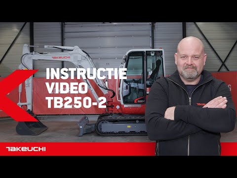 Instructievideo Takeuchi TB250-2 Rupskraan