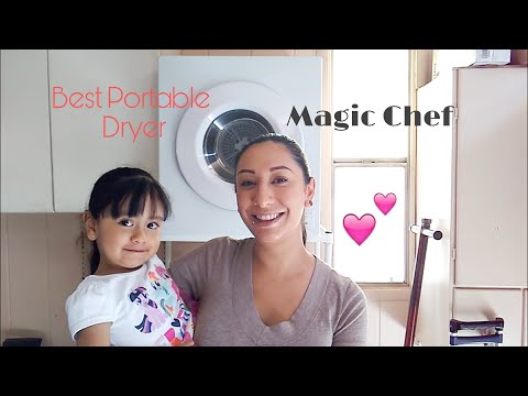 Portable Dryer: EVERYTHING YOU NEED TO KNOW! (Magic Chef 2.6)-Part 4