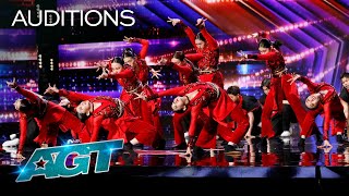 Rival Dance Groups Unite and Deliver a STUNNING Audition | AGT 2022 thumbnail
