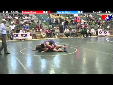 Sunkist Greco 74kg Semis - Andy Bisek vs. Kosuke Sumi