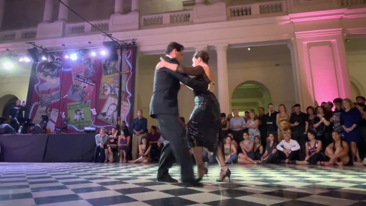 Video thumbnail for Sergio Cortazzo y Silvia Carlino, Leandro Capparelli y Jeannette Erazu @ La Plata Baila Tango 4/6/23