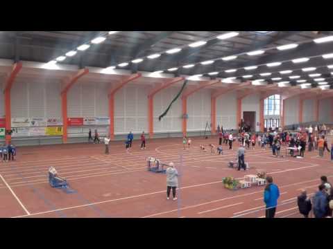 Lena 50m 8,15s 1 miejsce bieg eliminacyjny podczas Hallensportfest in Senftenberg 19.11.2016
