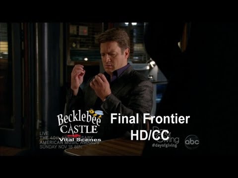 Castle 5x06 "The Final Frontier" Castle Worries Thorian Blaster Side Effects  (HD/CC)