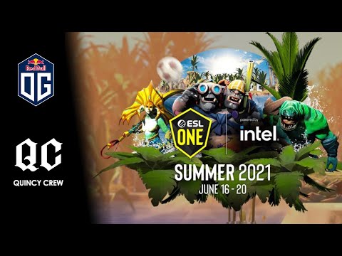 ESL ONE SUMMER 2021 | OG VS QC | Game 1