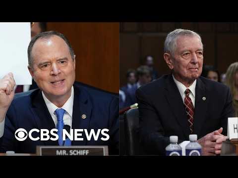 Schiff presses Ashcroft over Trump's calls for prosecution of perceived political enemies