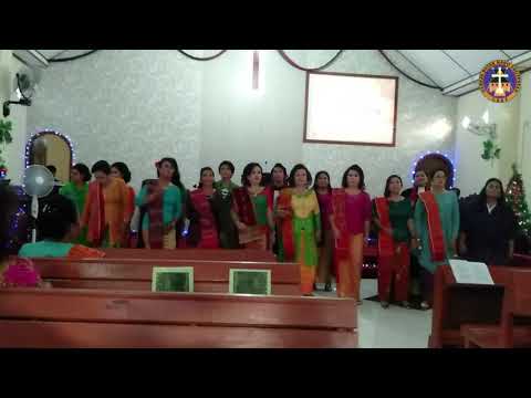 Vocal Group Moria GBKP Runggun Padang " bas tengah bergi i batlehem "