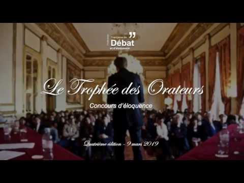 Concours d'éloquence - Le Trophée des Orateurs, 4e édition (FFDE)