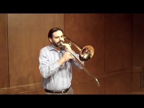 2018-2019 TMEA Tenor Trombone Etude #1