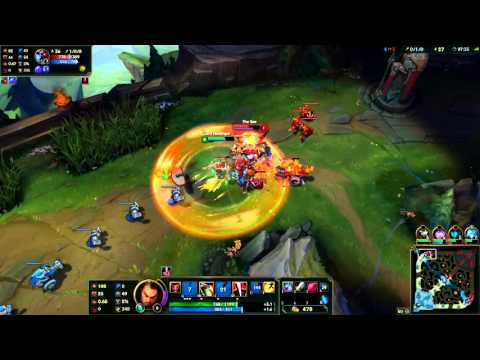 Darius vs Cho'Gath Top Season 5 - LoL League of Legends
