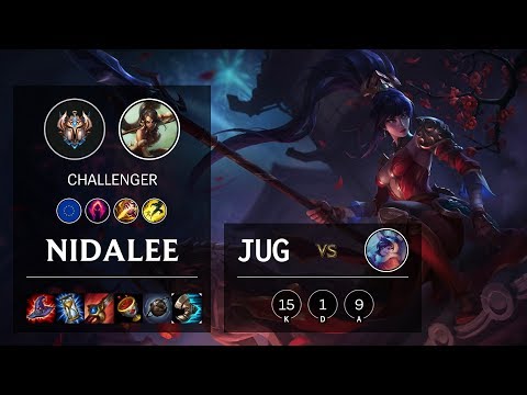 Nidalee Jungle vs Nunu & Willump - EUW Challenger Patch 10.7
