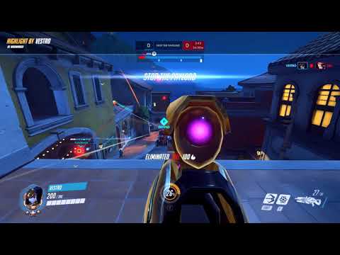 So clean :O (Widowmaker 4x headshot play)