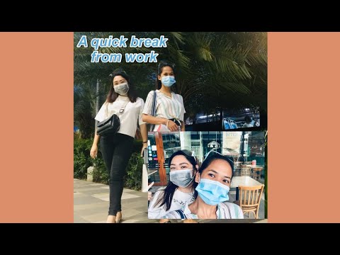 A quick break from work with Kath | Sam Zosa