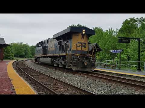 Railfanning CSXT's "Old Main Line" at Point of Rocks, Maryland - 5/6/2019