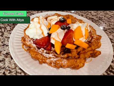 Funnel Cake - Cook With Atiya
