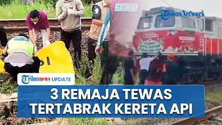 Asyik Berswafoto di Lintasan Rel, 3 Remaja Tewas Tertemper Kereta Api Argo Merbabu di Batang