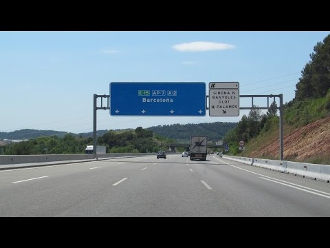 Spain: AP-7 La Jonquera  - Barcelona (150 km)