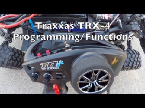 Traxxas TRX-4 ESC/Transmitter Functions Explained - R/C Arsenal