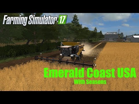 FS17 Emerald Coast With Seasons ¦ TimeLapse ep15 ¦ Harvest time and Baling