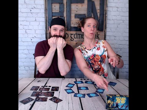 Scare BnB - A Micro Card Game Kickstarter Preview. Creativity and Bluffing!