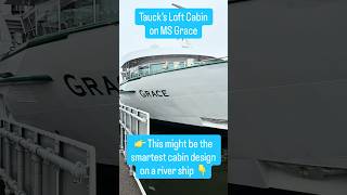 Inside Tauck’s Loft Cabin on ms Grace | River Cruise Ship Tour (Amsterdam)