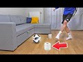 5 WAYS TO TRAIN FOOTBALL SKILLS AT HOME. STAY HOME TUTORIAL