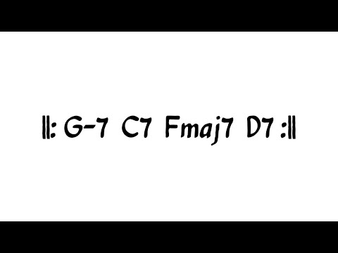 Walking Bass Fundamentals: The 2-5-1-6 Chord Progression in F | Walking Bass Lesson