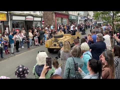 1 KOSB Minden  parade  2024