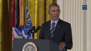 President Obama Presents the Medal of Honor video